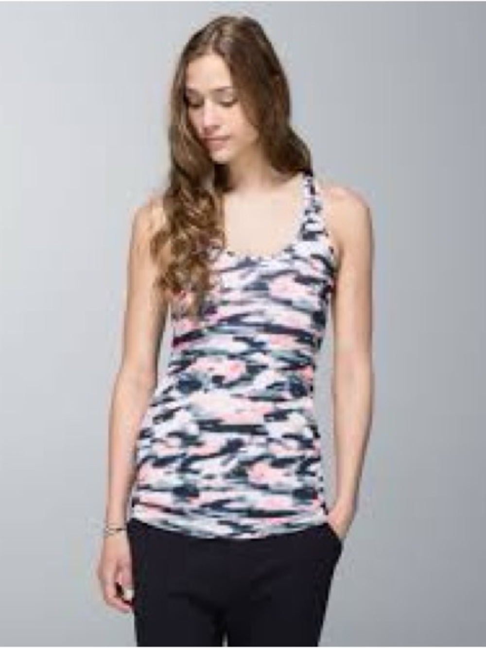 Lululemon Cool racer back long tank sz 6/8 M